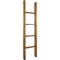 Ekena Millwork 15"W x 60"H x 3 1/2"D Vintage Farmhouse 4 Rung Ladder, Barnwood Decor Collection, Weathered Brown DECR015X060X04LDRBR - alternate 1
